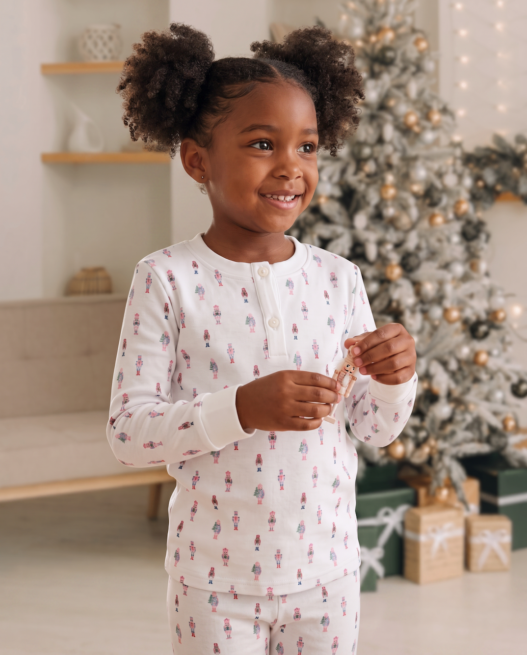 Watercolor Nutcracker Pajama