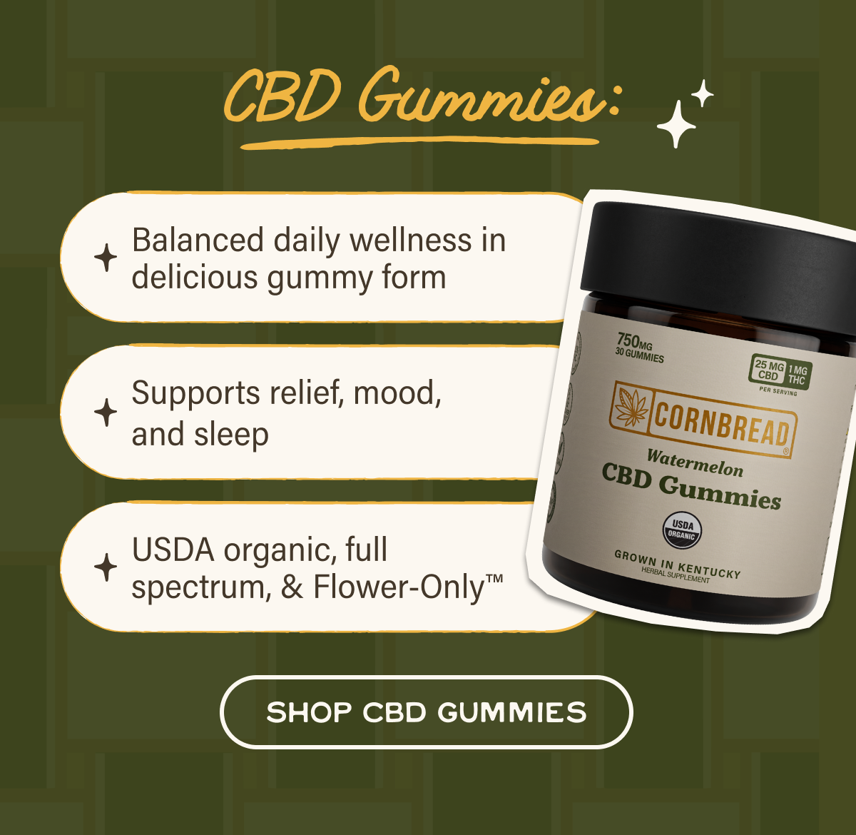 30% off all CBD Gummies