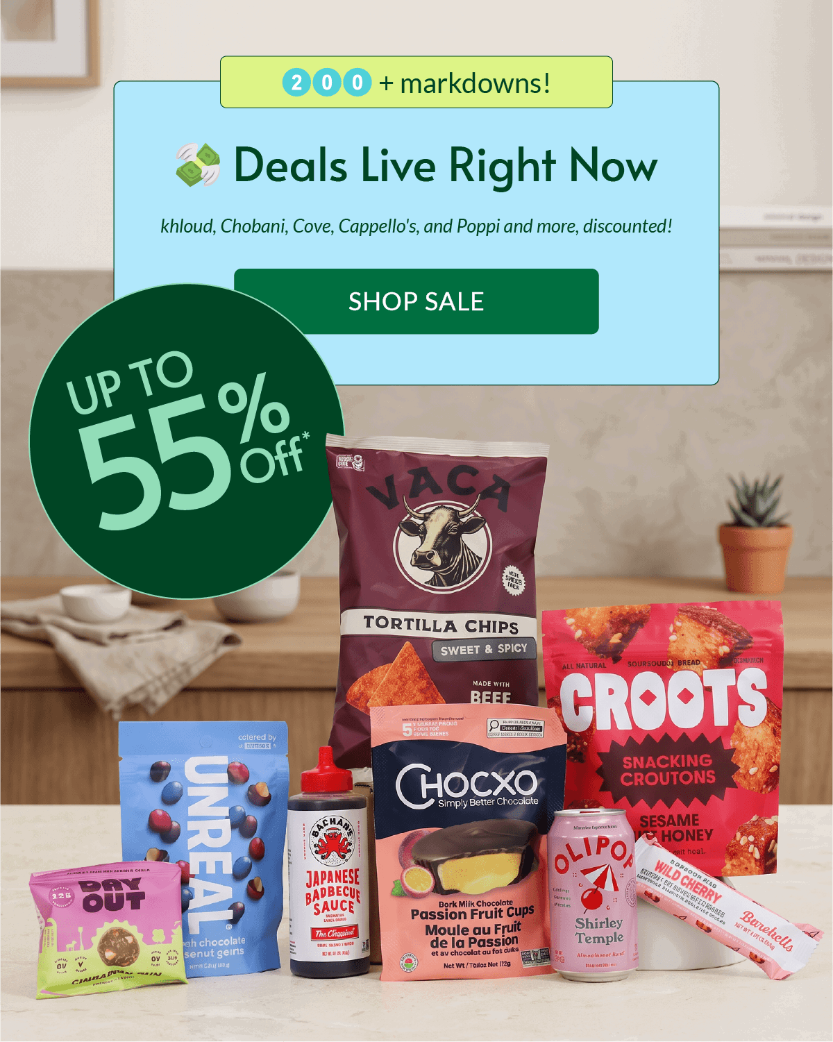 HERO SALES BANNER / DEALS UP TO 55% OFF