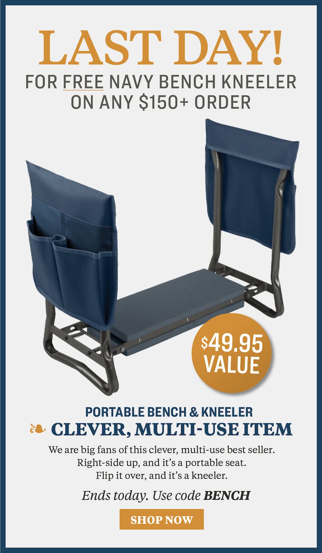 Portable Bench & Kneeler