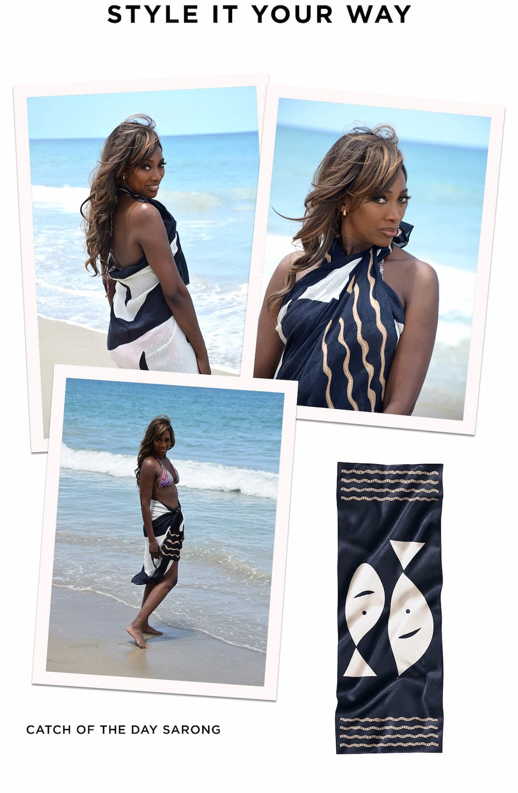 Catch Of The Day Sarong