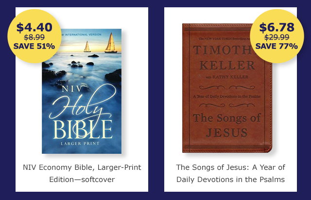NIV Economy Bible | The Songs of Jesus