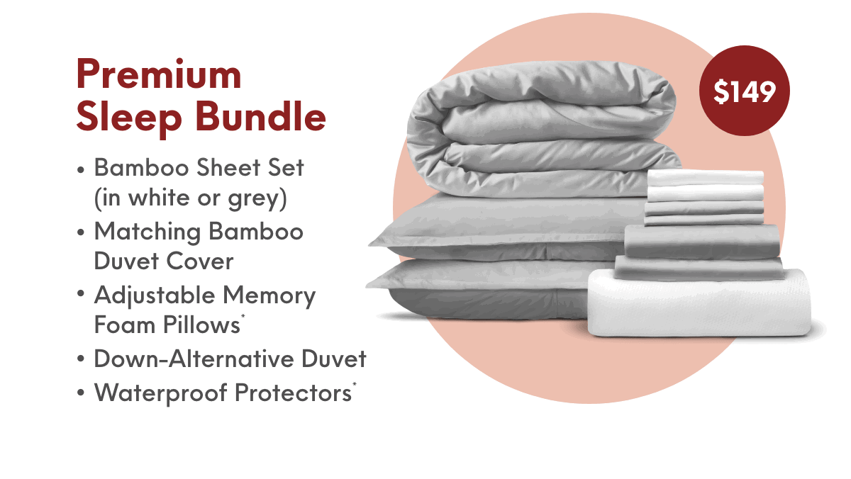 Upgraded Premium Sleep Bundle for $149