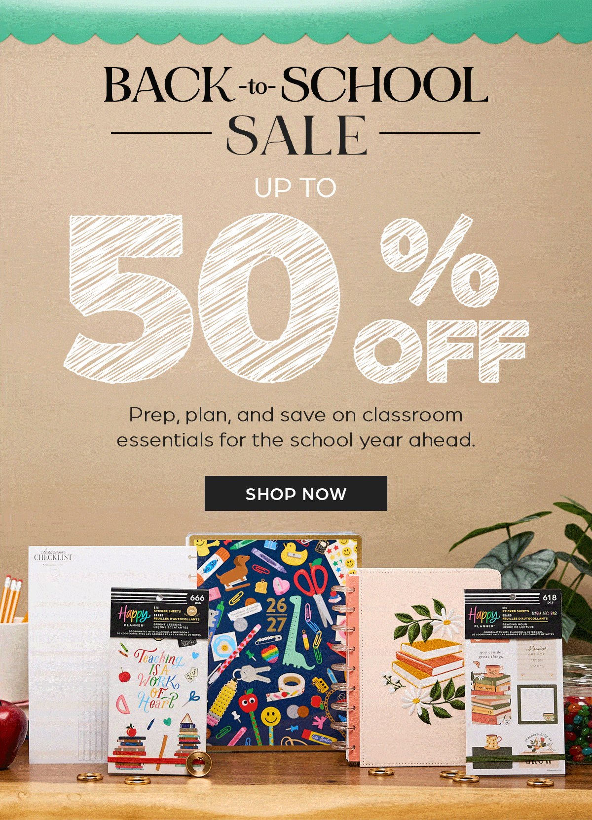 Back to School Sale - Up to 50% OFF - Shop Now