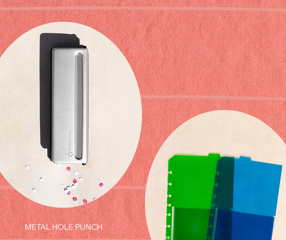 Metal Hole Punch.