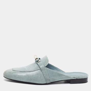 Oz Size 39 Blue Lizard Leather