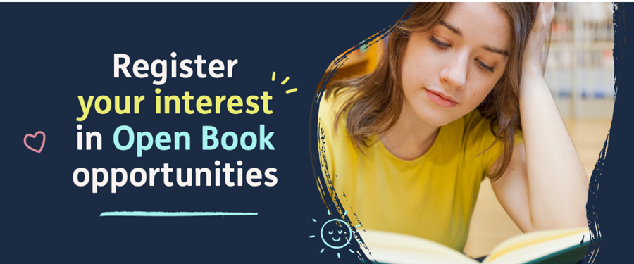 Register your interest in Open Book opportunities