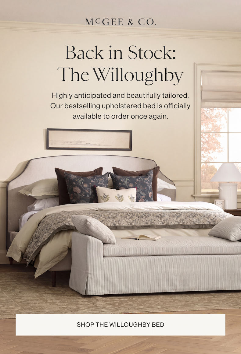 McGee & Co. | Back in Stock: The Willoughby