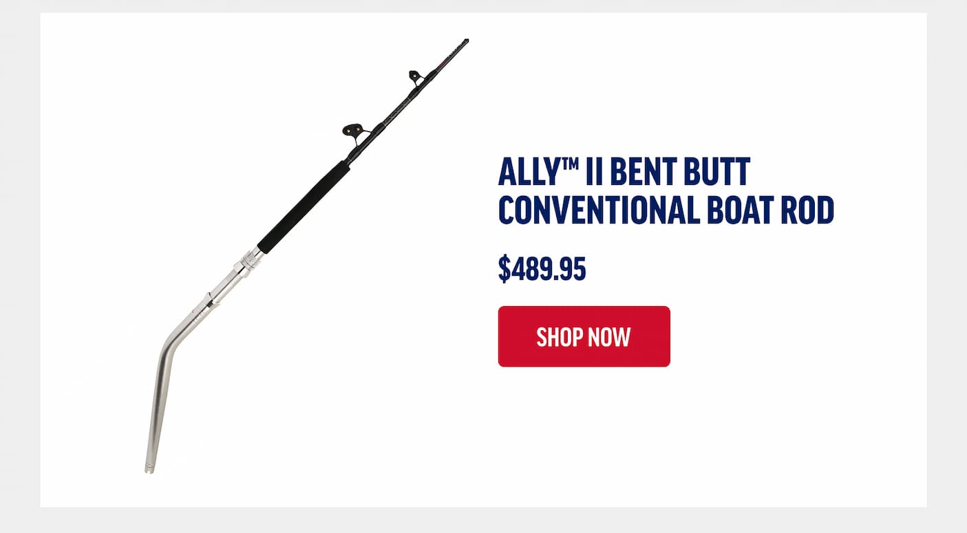 Ally II Bent Butt Conventional Boat Rod