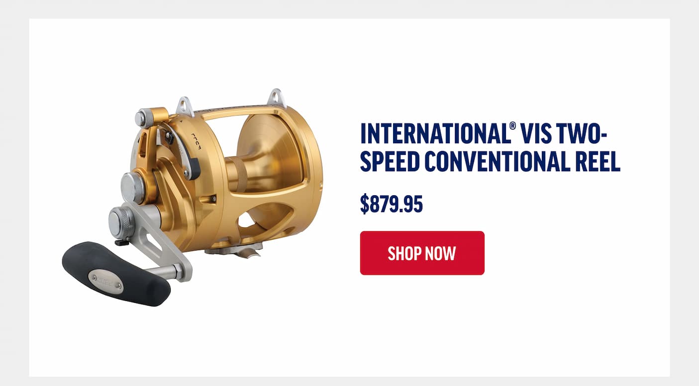 International VIS Two Speed Conventional Reel