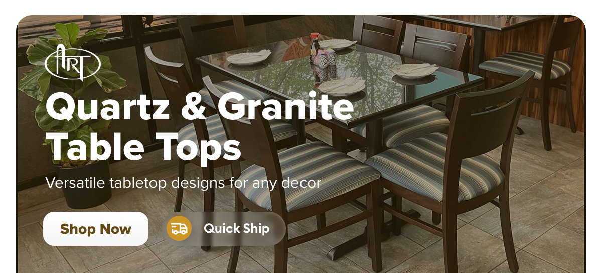 Art Marble Restaurant Table Tops