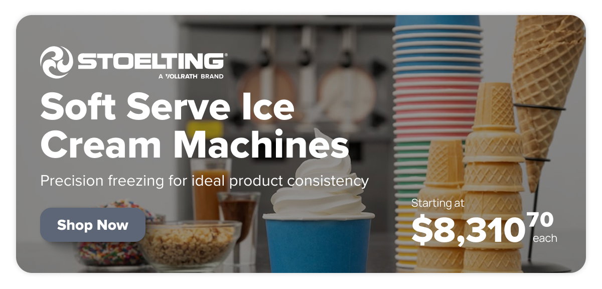 Stoelting Soft Serve Ice Cream Machines