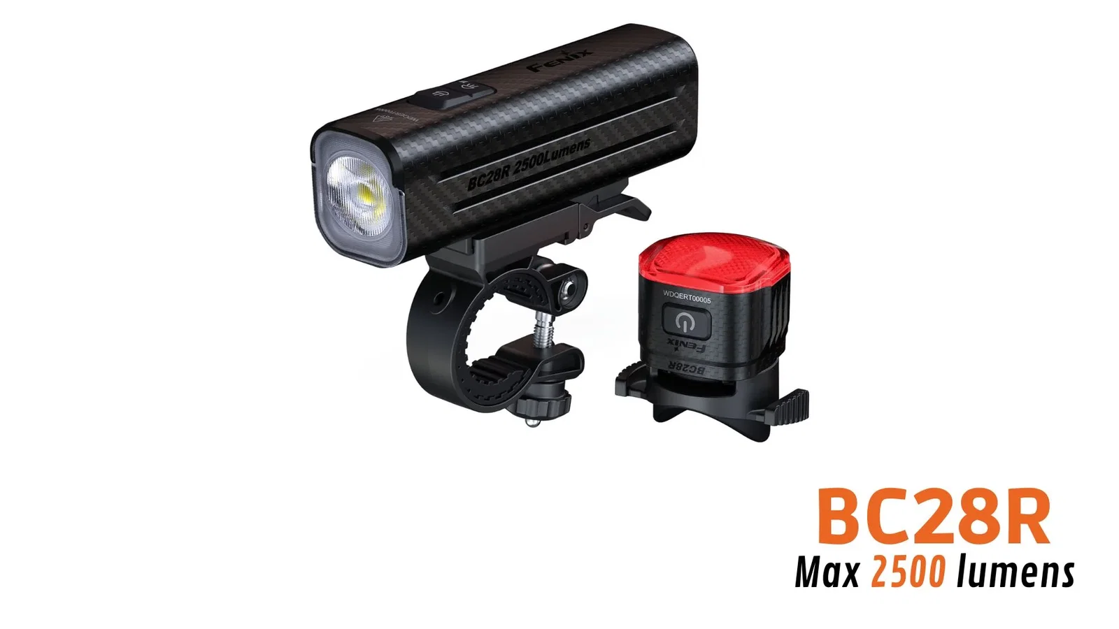 Fenix BC28R - Lampe de vélo à commande intelligente - 2500 lumens