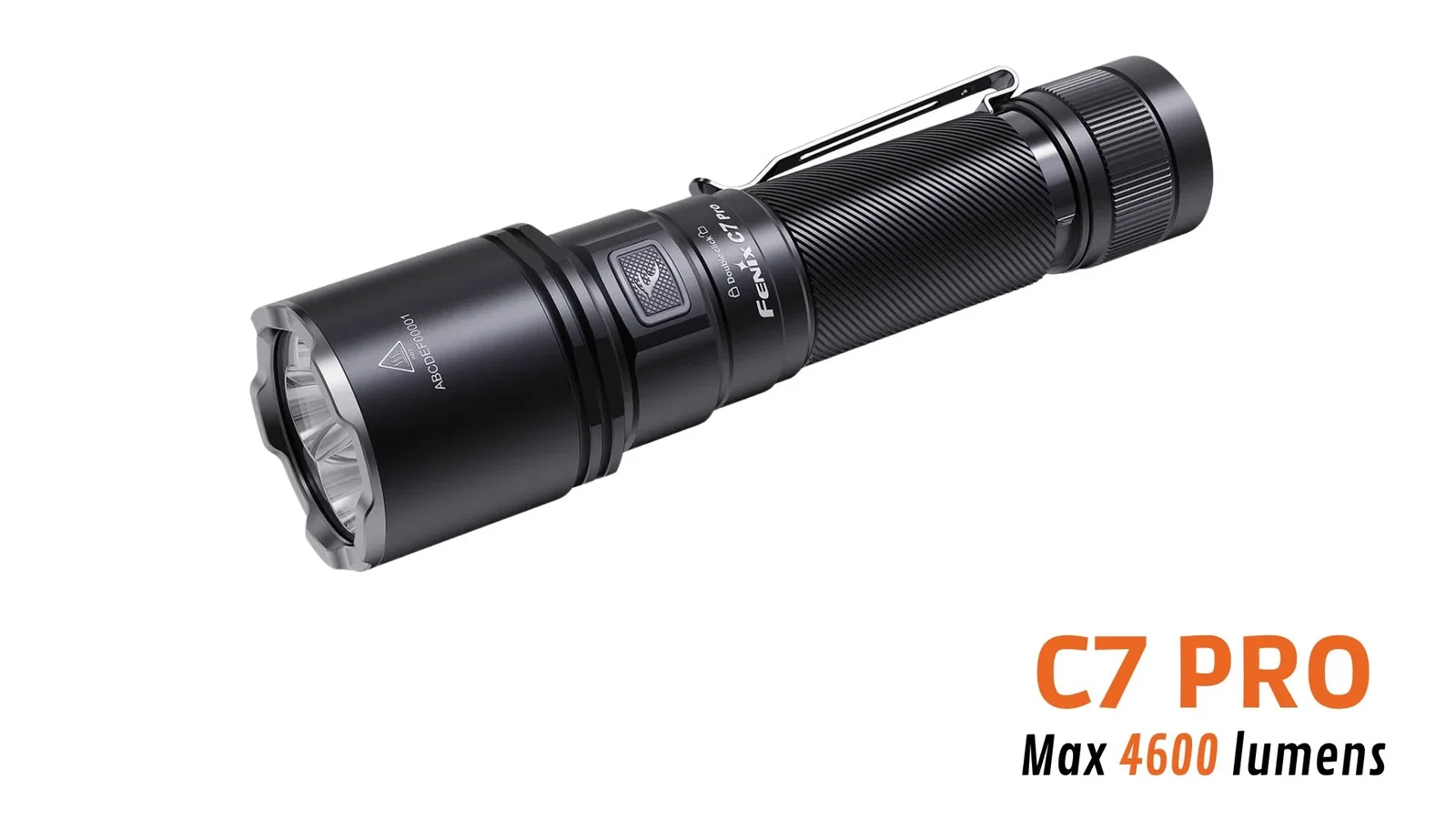 Fenix C7 PRO - Lampe de poche haute performance à charge rapide - 4600 lumens