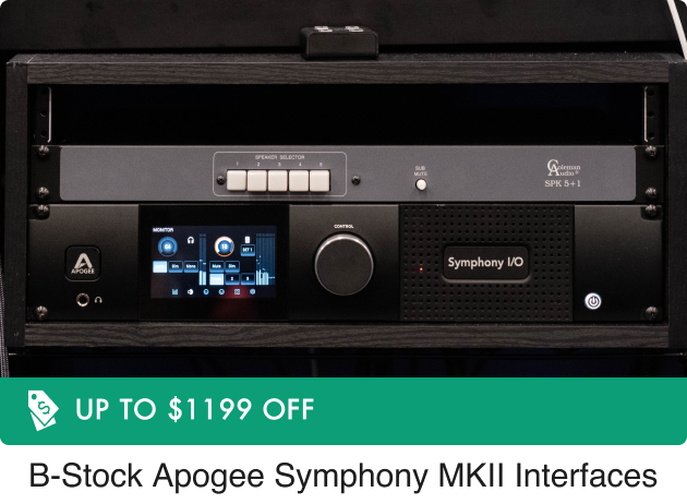 Huge Savings On Apogee B-Stock & Demo Deal Interfaces