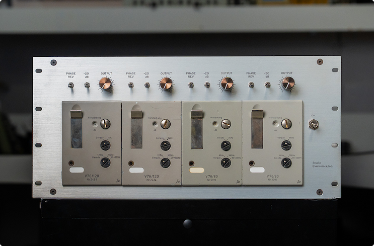 TAB/Telefunken V76 Tube Mic Preamps