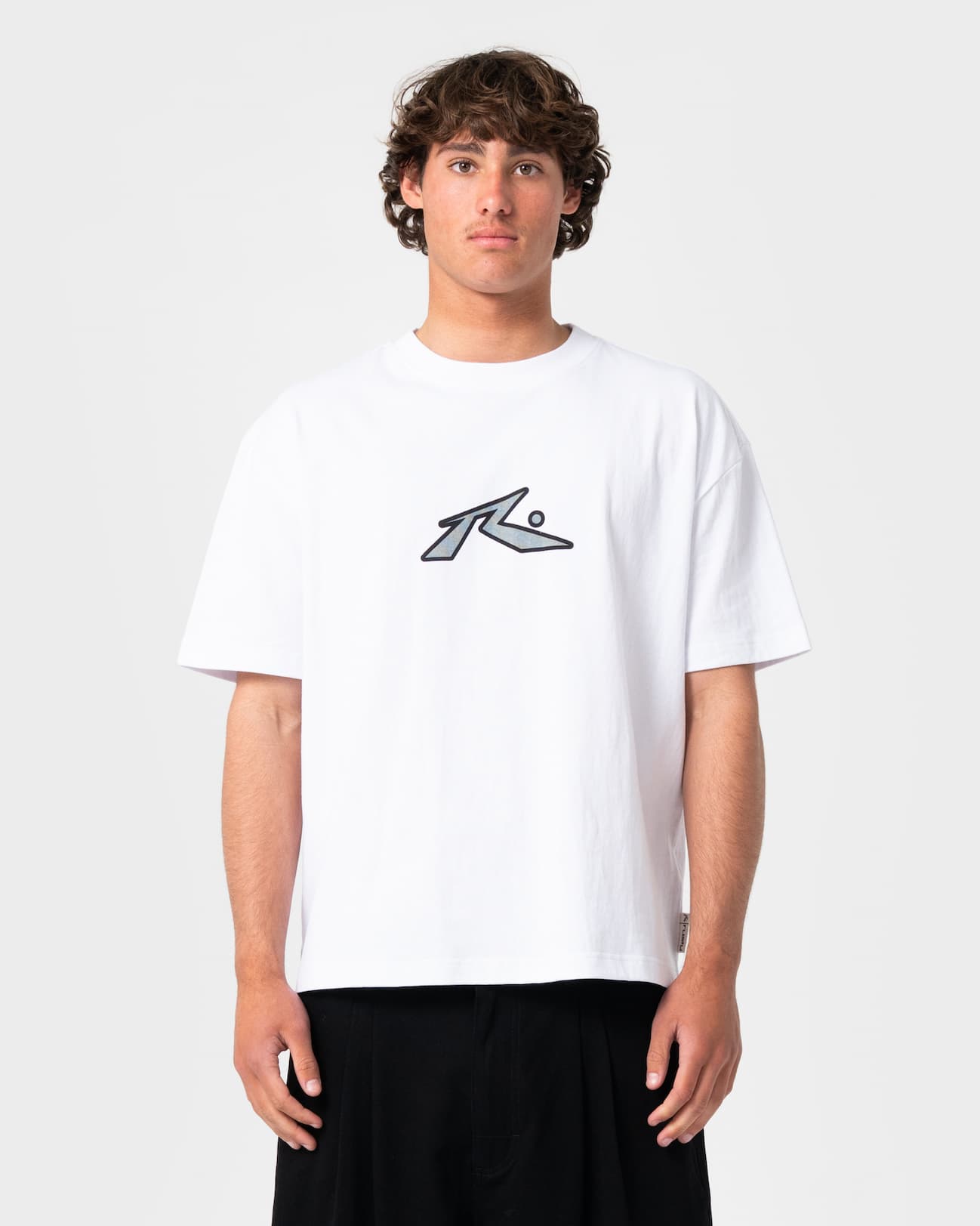 Razor Graphic Tee in White