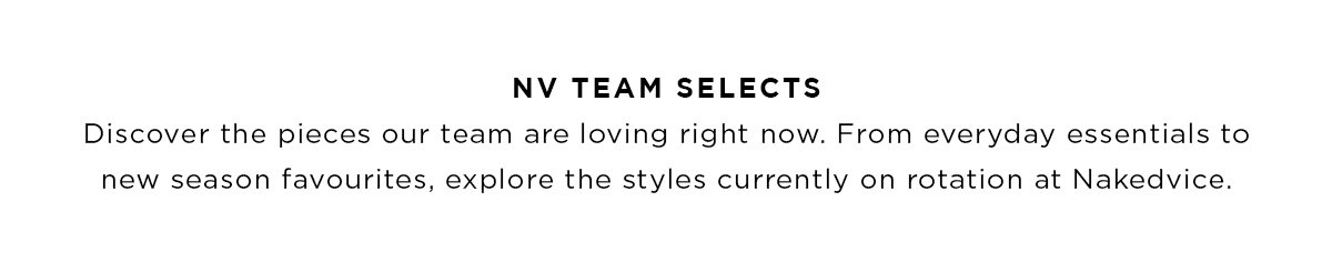 NV TEAM SELECTS