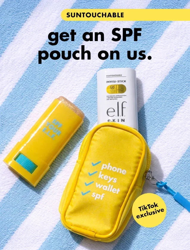 get an SPF pouch on us.