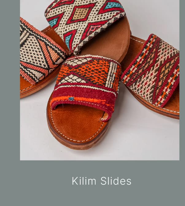 Shop Verve Culture Moroccan Kilim Slides