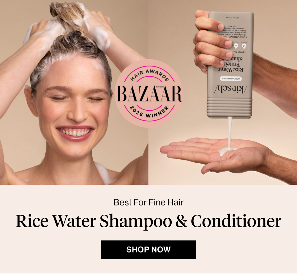 Best for Fine Hair. Rice Water Shampoo & Conditioner