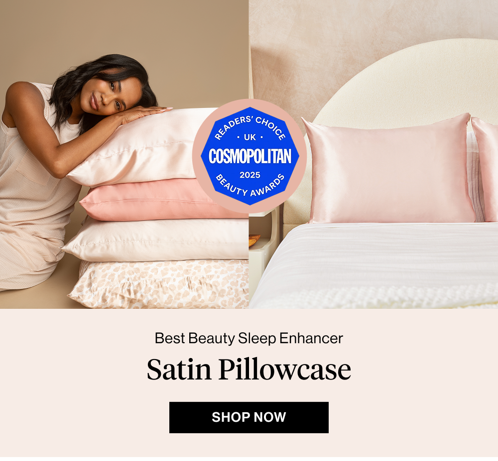 Best Beauty Sleep Enhancer. Satin Pillowcase in Ivory
