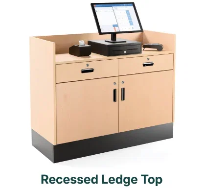 Recessed Ledge Top