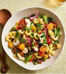 Cheesy Tortellini Salad