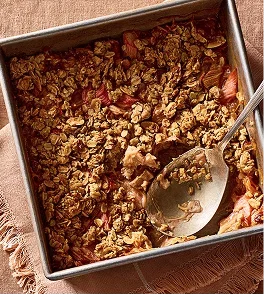 rhubarb crisp