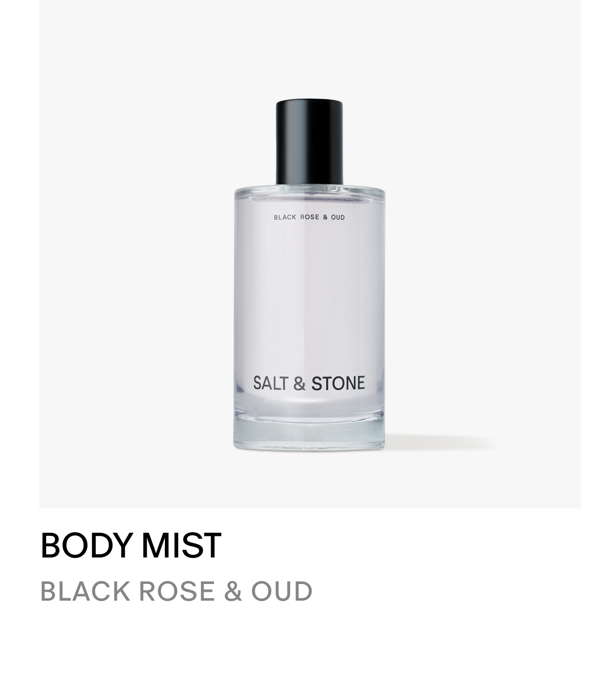 Body Mist - Black Rose & Oud