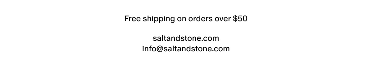 Free Shipping on US orders $50+