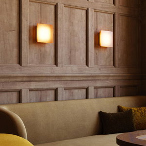 Mist 1 Light 6.5 inch Amber ADA Wall Sconce Wall Light by Sonneman