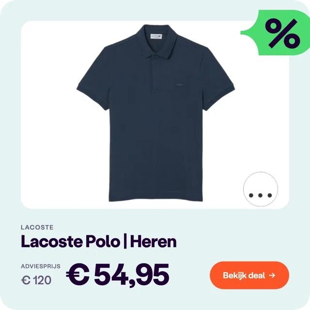 Lacoste Polo Heren