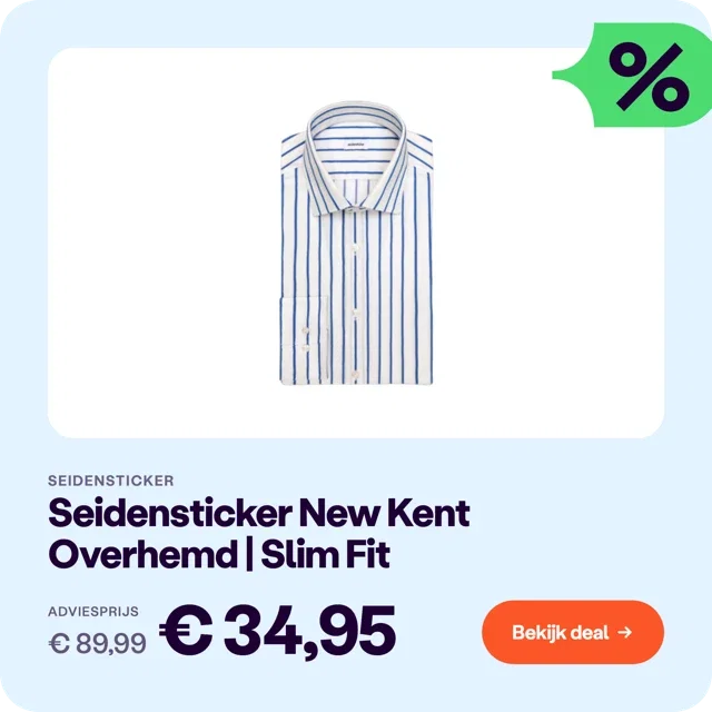 Seidensticker New Kent Overhemd Slim Fit