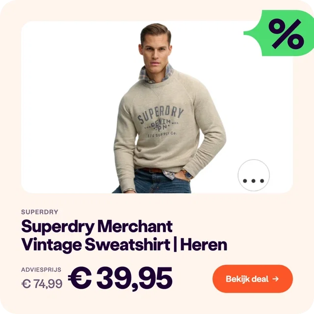 Superdry Merchant Vintage Sweatshirt Heren