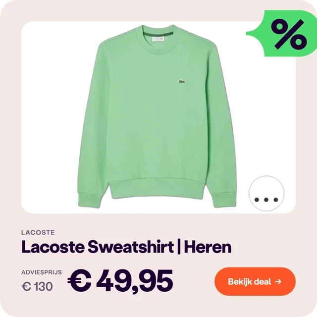 Lacoste Sweatshirt Heren