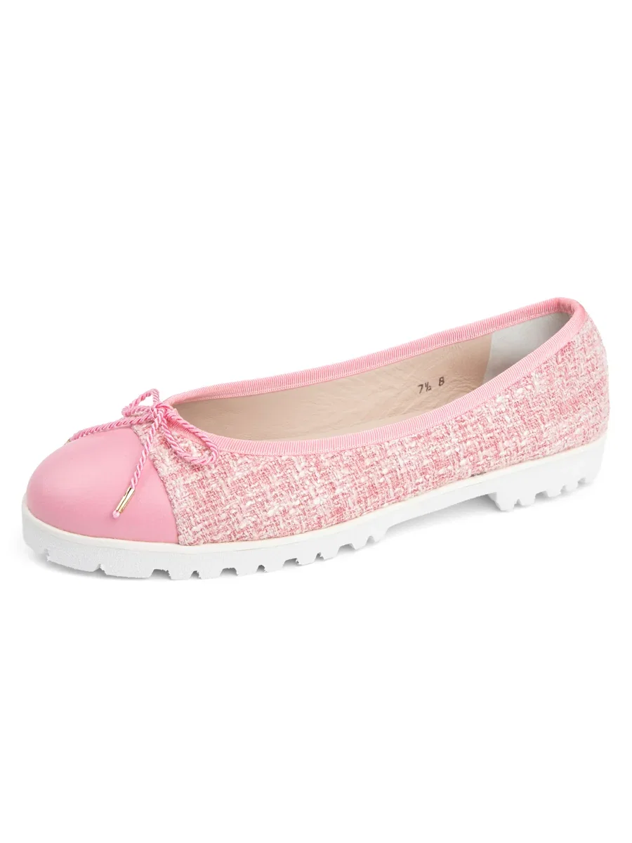 Image of Bravo Lug Sole Ballet in Tweed