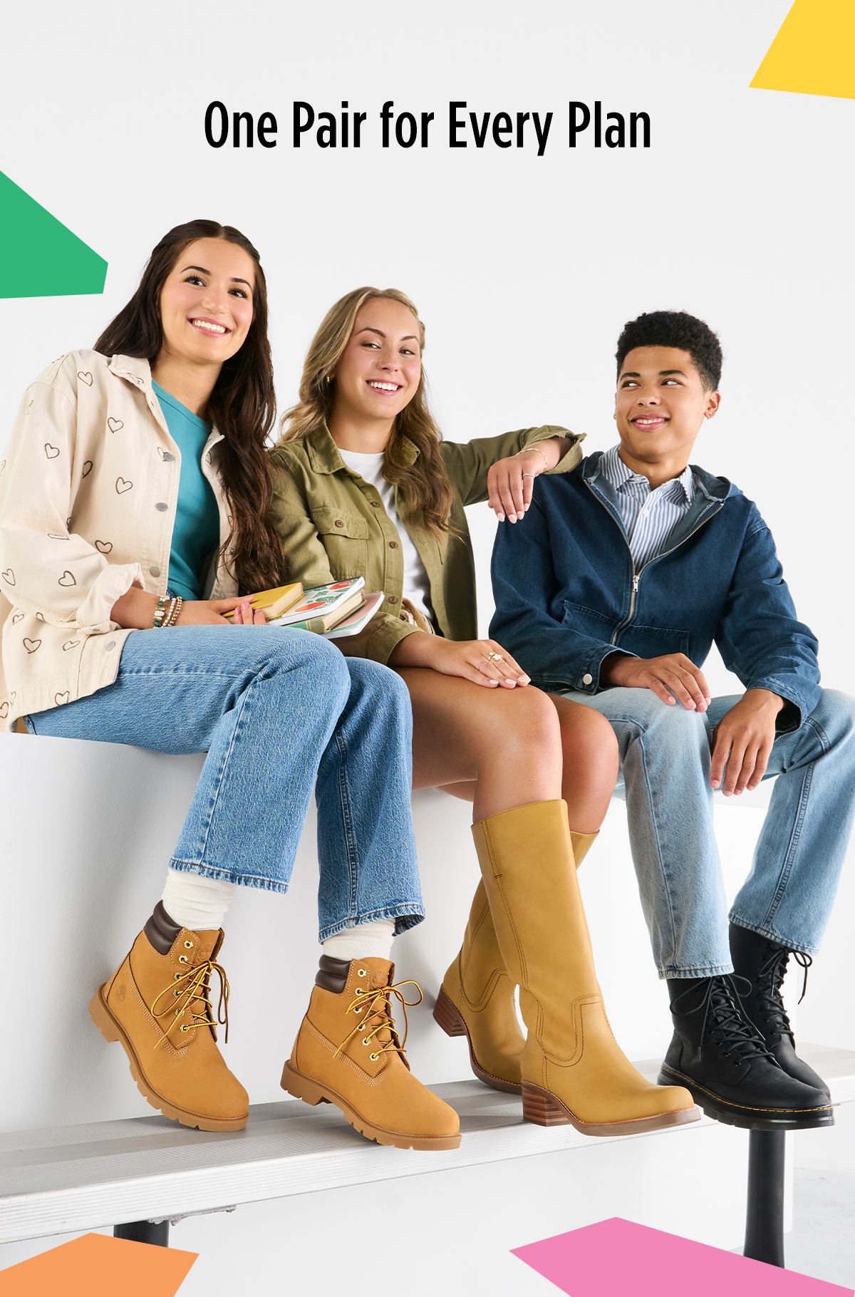 One Pair for Every Plan | Lifestyle Image of Various Boot Styles