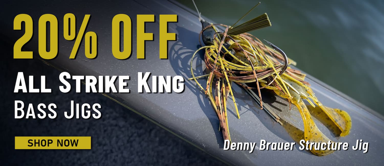 20% Off All Strike King Bass Jigs Denny Brauer Structure Jig Shop Now