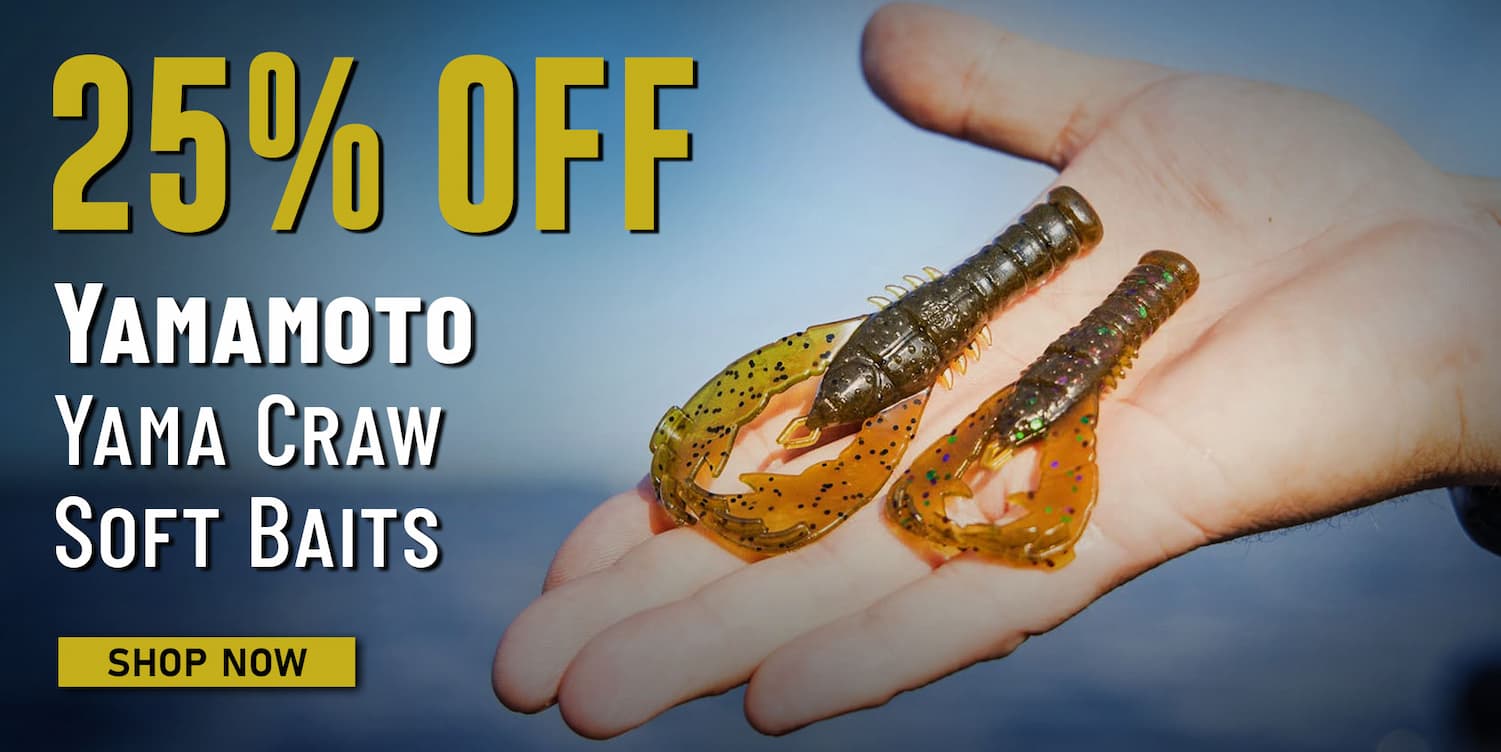 25% Off Yamamoto Yama Craw Soft Baits Shop Now
