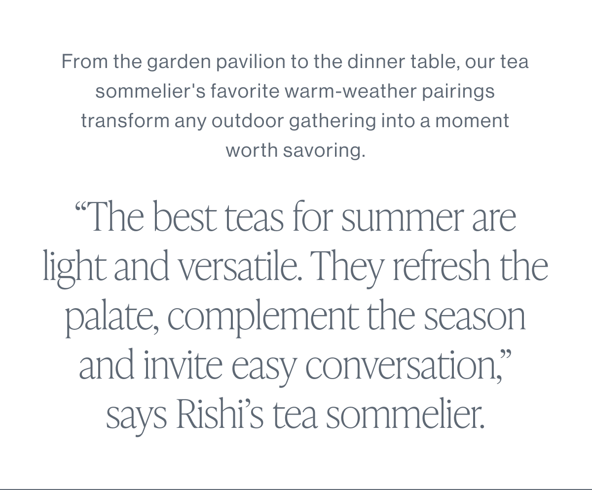 Summer Teas