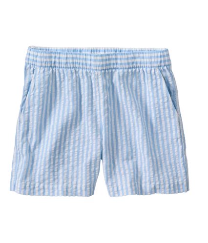 Women's Bean's Seacoast Seersucker Shorts
