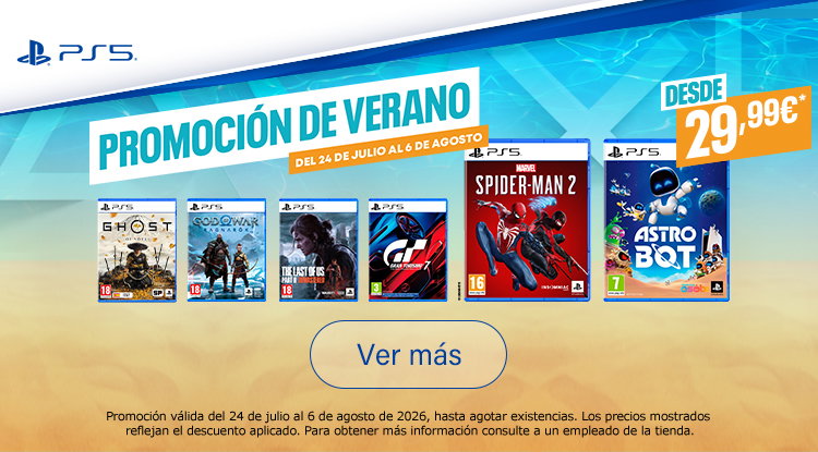 PROMOCIÓN DE VERANO DEL 24 DE JULIO AL 6 DE AGOSTO DESDE 29,99€