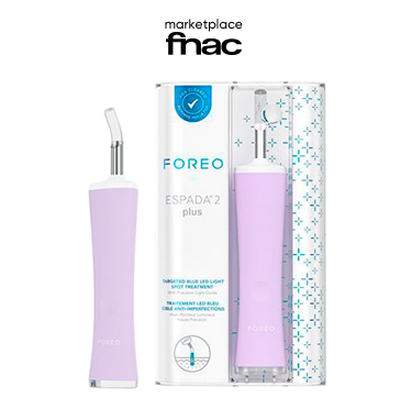 DISPOSITIVO DE TRATAMIENTO PARA ACNÉ FOREO ESPADA 2 PLUS LUZ LED LAVENDER