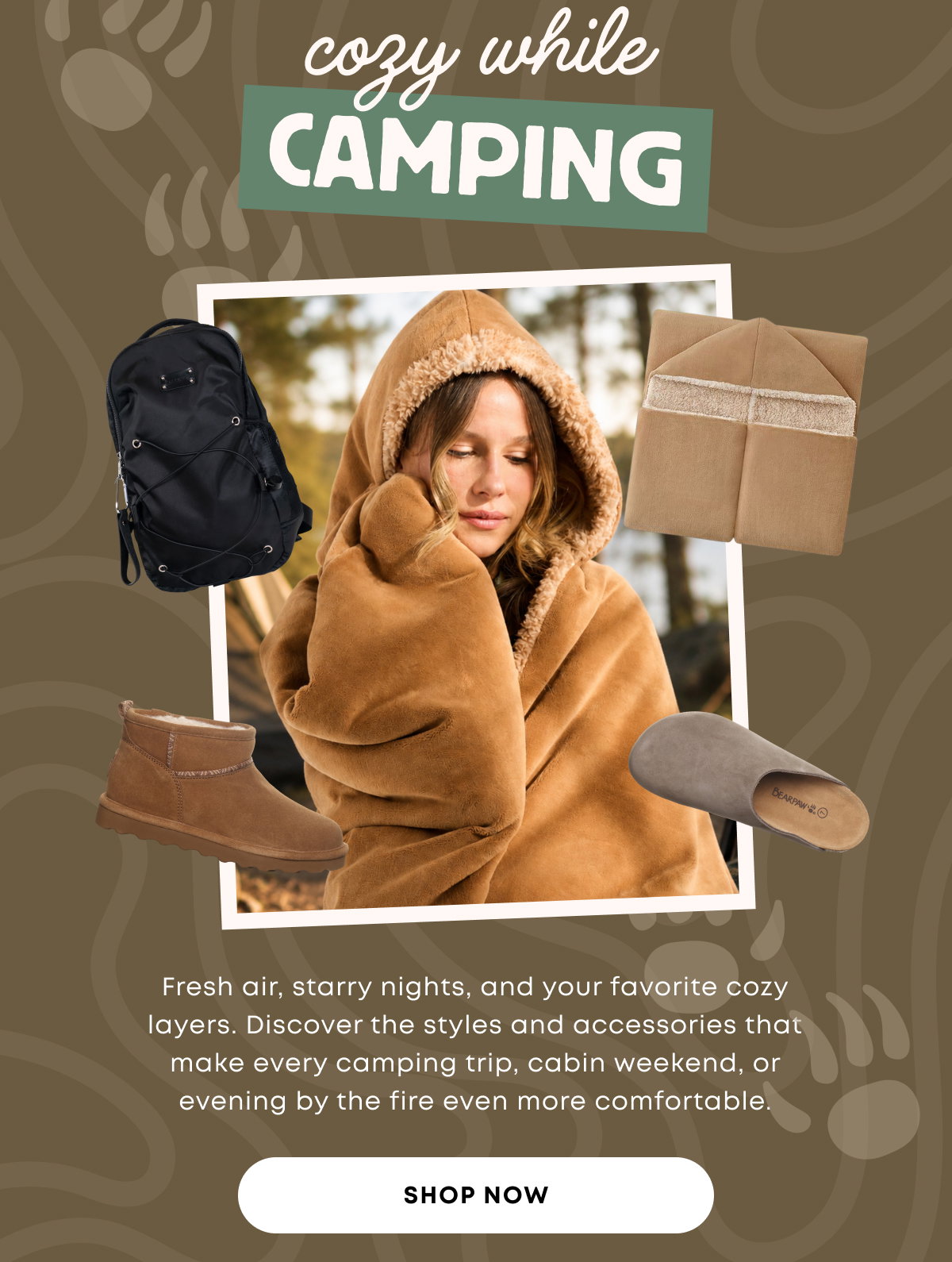 Cozy While Camping