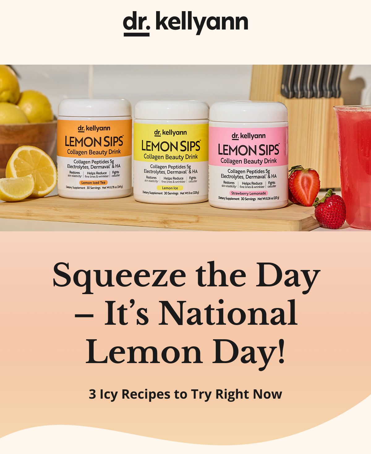 squeeze the day - it's national lemon day! 3 icy recipes to try right now