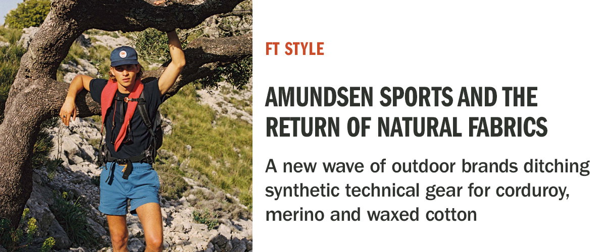 Detours | Jørgen Amundsen is putting the friluftsliv in fitness | Financial Times Style