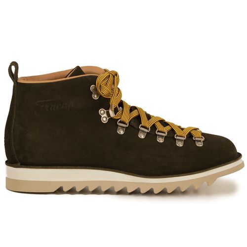 Fracap M120 Suede Boots - Forest/Beige