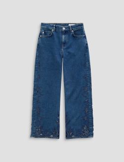 Saige Wide Leg Crop Jean