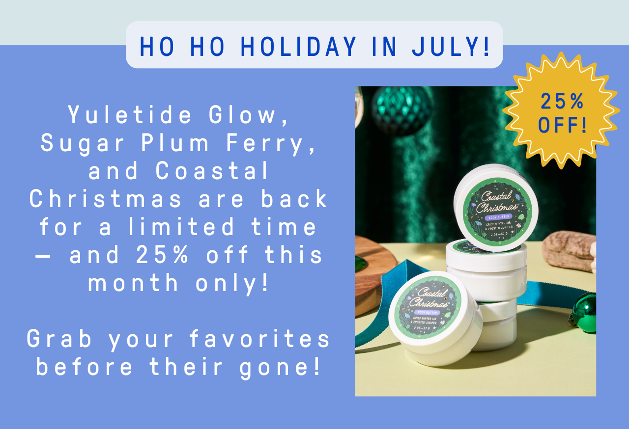 Shop Christmas in July!